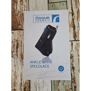Ossur FormFit Ankle Brace with Speedlace & Figure 8 Straps | Single Pull Closure